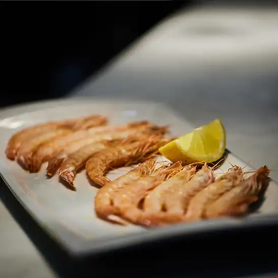 Gamba Fresca de Huelva a la Plancha